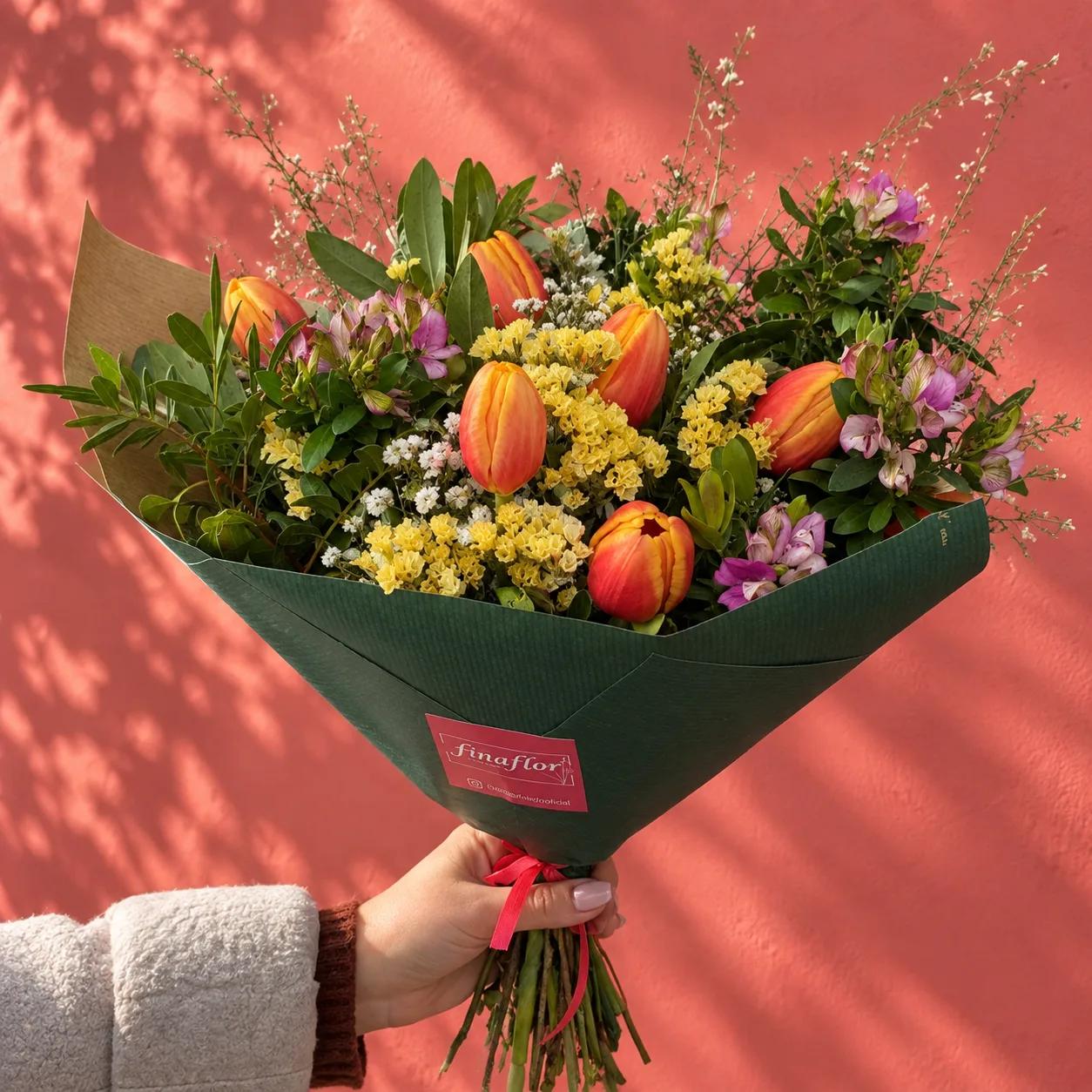 Bouquet de 7 Tulipas